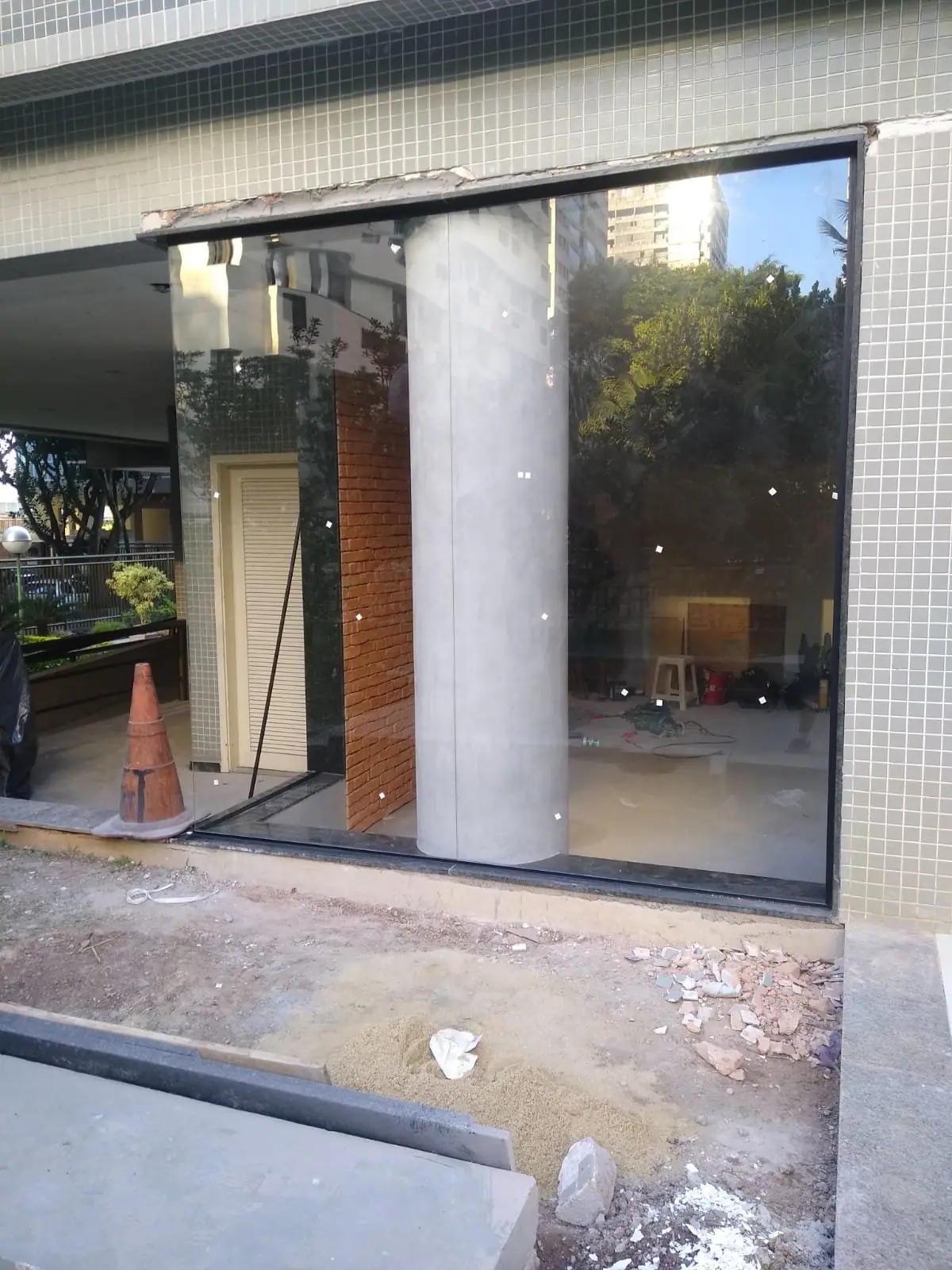 Fachada de vidro