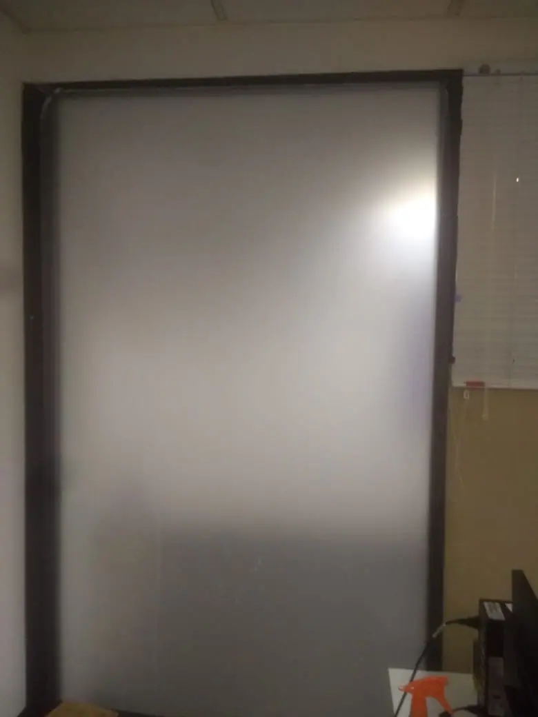 Insulfilm Jateado – Divisória de Escritório