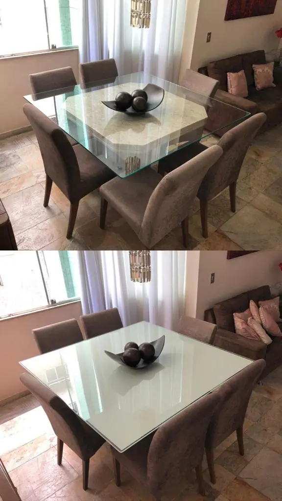 Película para Mesa de Vidro: trabalho com película