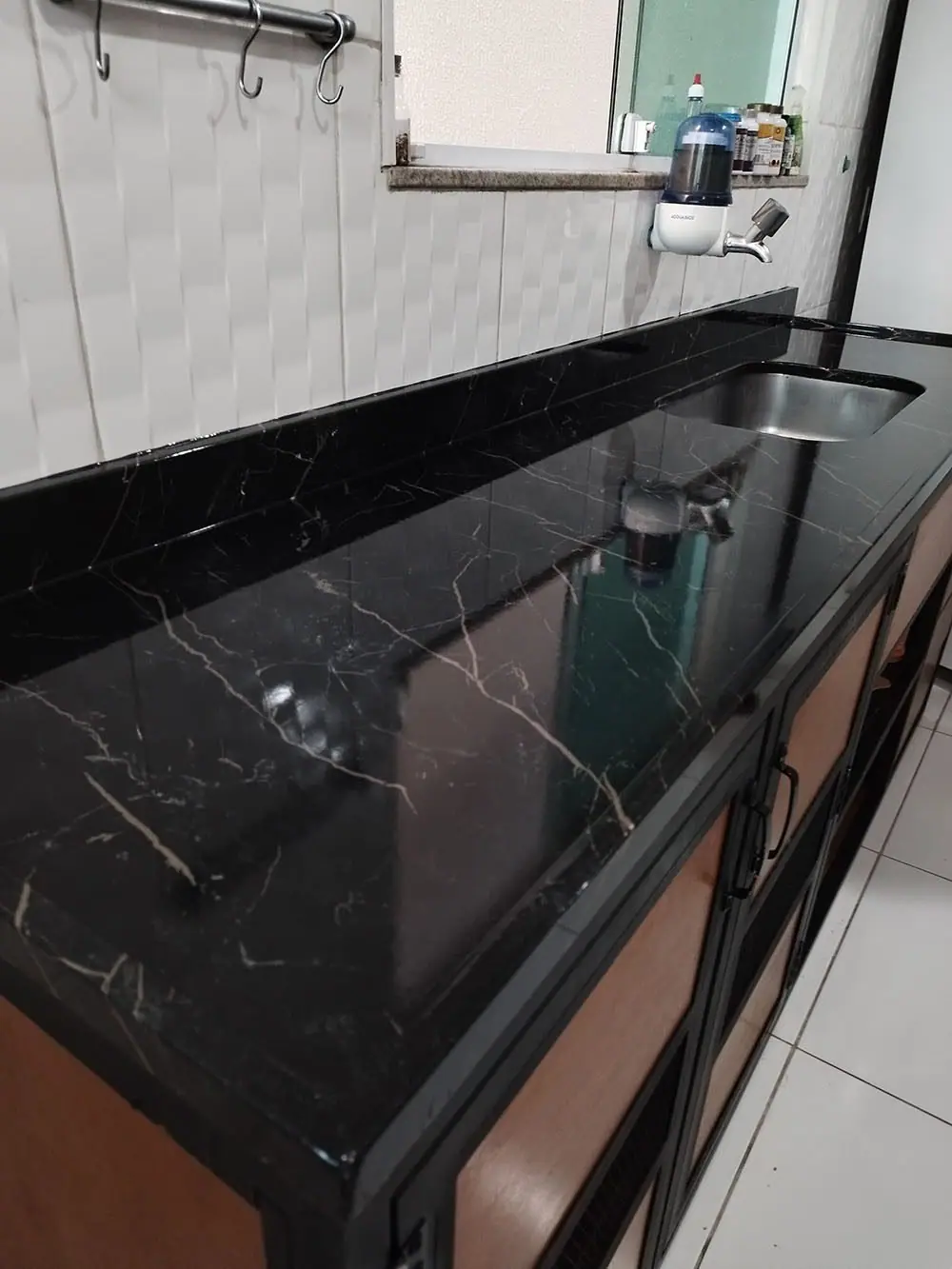 Como envelopar pia de cozinha